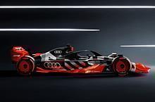 F1 Showcar mit Audi Launch Livery auf der Auto Shanghai